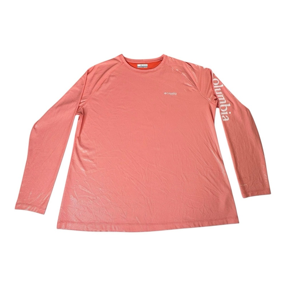COLUMBIA Salmon Fork Stream Omni-Wick Sun Shirt UPF 50+ Sz XXL